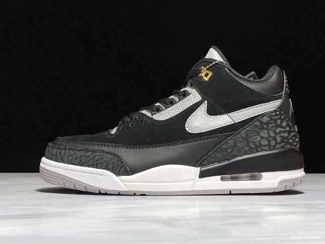 Kick Theory 3 CK4348-007 Air Grey Jordan Cement Tinker Black 0809